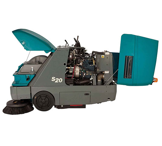 S20 Compact Ride-On Sweeper alt 9